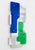 Stratos blue & green maxi sculptural wall mirror by gtg design couture special edition of 11 pieces + 1 ap dimensions: d 4...