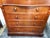 Wood Antique 19th Century Scottish Victorian Mahogany Serpentine Chest of Drawers For Sale - Image 7 of 18