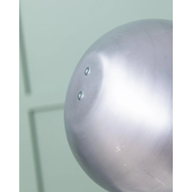 Vintage Aluminium Lamp by Dominik Hehl For Sale - Image 9 of 11