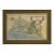 1960's French Vintage Mini Map, Le Bordelais Et Les Landes For Sale