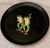 The Couroc Company Vintage Mid-Century Modern Couroc of Monterey, California ‘Frog Trio’ Hand Inlaid in Wood & Brass, Green With Spots & a Lively Attitude- A Serving Set For Sale - Image 4 of 12