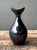 Black Vintage Black Glazed Ceramic Vase For Sale - Image 8 of 12