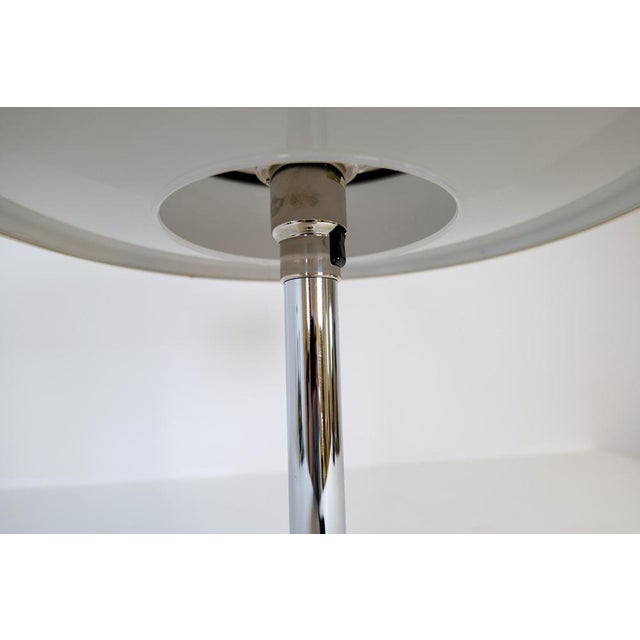Large Space Age Chrome Table Lamp from Fagerhults, Sweden, 1970s For Sale - Image 10 of 18