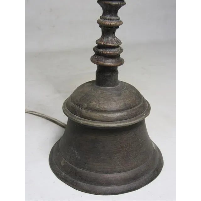 Antique Indonesian Brass Bell For Sale - Image 10 of 11