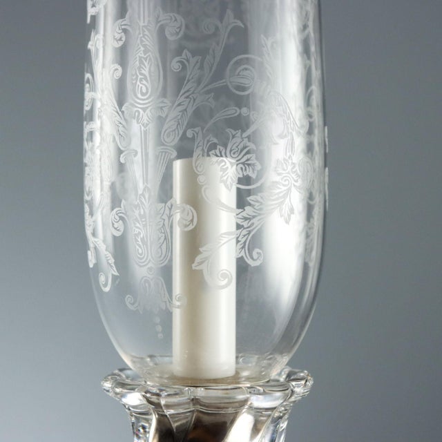 Bohemian Crystal Table Lamp For Sale - Image 4 of 8