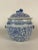 Chinoiserie Blue and White Chinese Porcelain Covered Hot Pot For Sale - Image 3 of 8