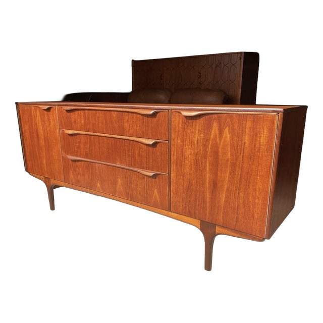 Mid-Century Modern S Form Teak Sideboard from Sutcliffee-Todmorden, 1960s For Sale