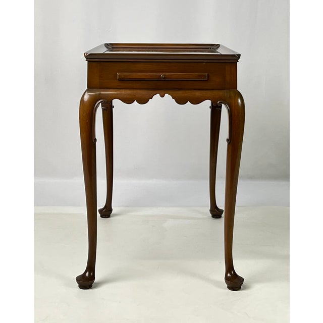 Wood Mid 20th Century Kittinger Tea Table For Sale - Image 7 of 17