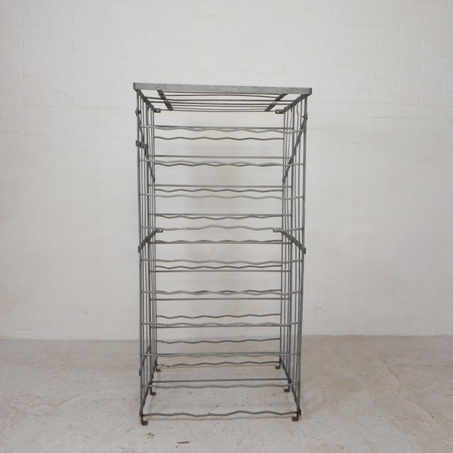 Industrial Wine Rack from Rigidex, 1950s For Sale - Image 3 of 18