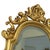 French Gold Leaf Gilded Crested Mirror, 1950s For Sale - Image 11 of 15