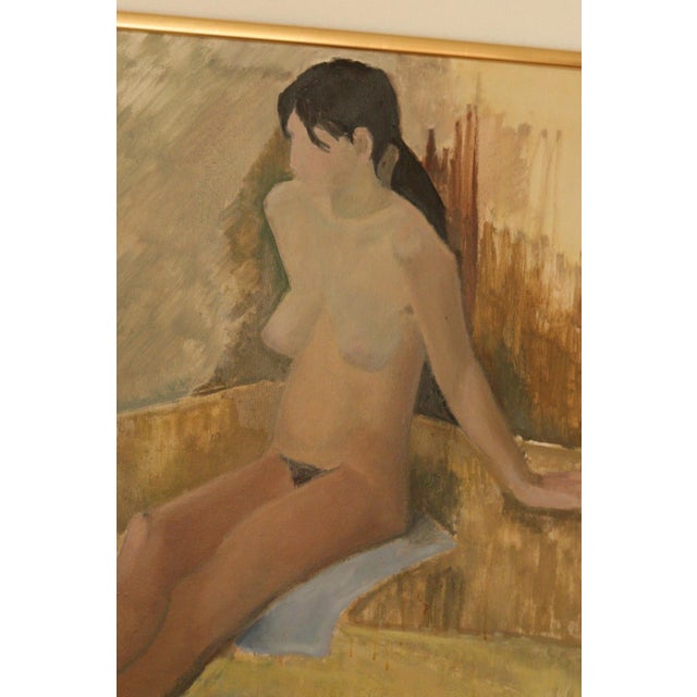 Penzell, Model, 1973, Oil on Canvas, Framed For Sale - Image 7 of 18