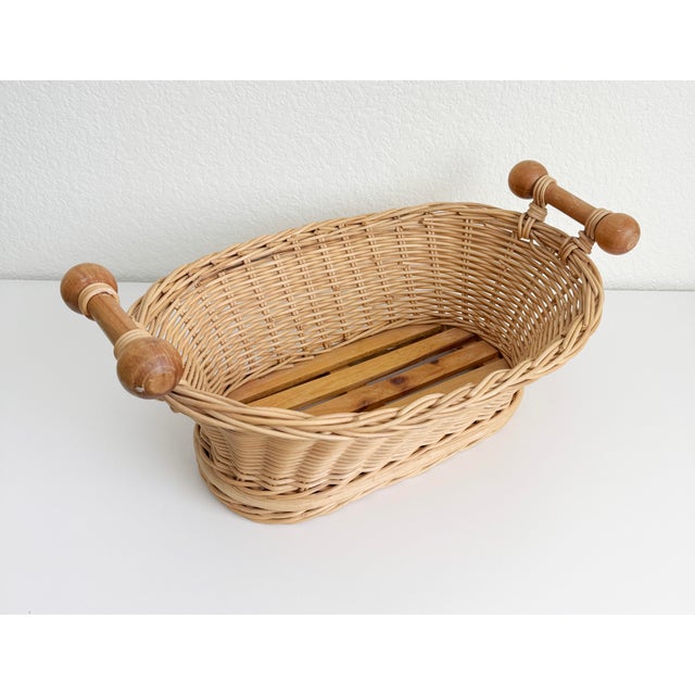 French Boulangerie Basket, Early to Mid-20th C For Sale - Image 12 of 14