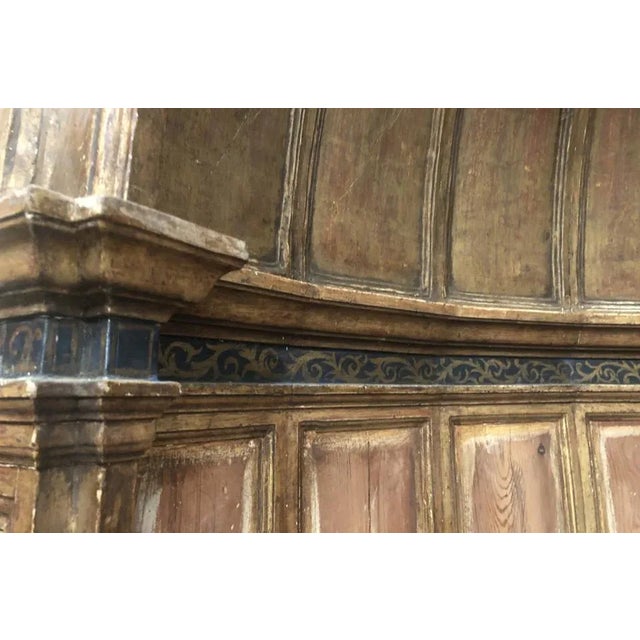 Beige 19th Century Italian Niche Cabinet For Sale - Image 8 of 12