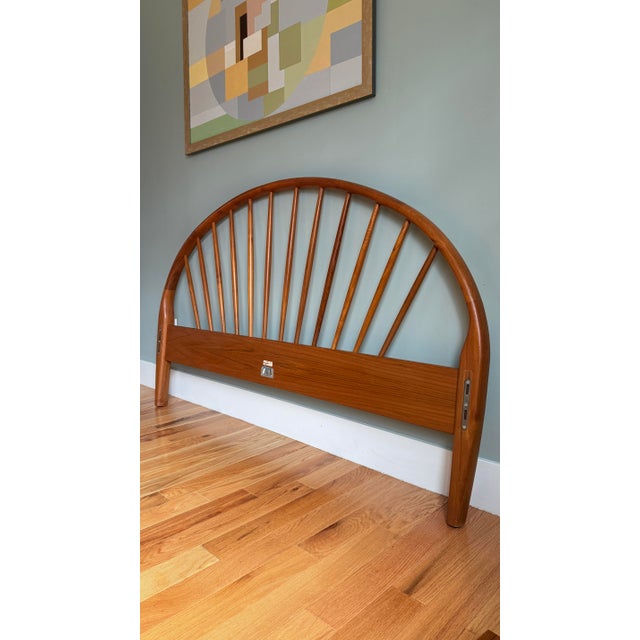 1960s MCM Danish Teak Platform Bed by Jespersen of Denmark For Sale - Image 11 of 12