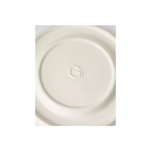 Italian Ceramic Plates, Set of 50 For Sale - Image 3 of 4