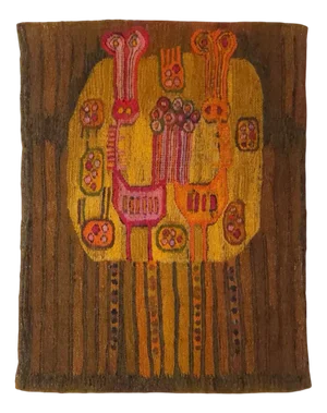 Tapestry by E. Keszycka, 1970s