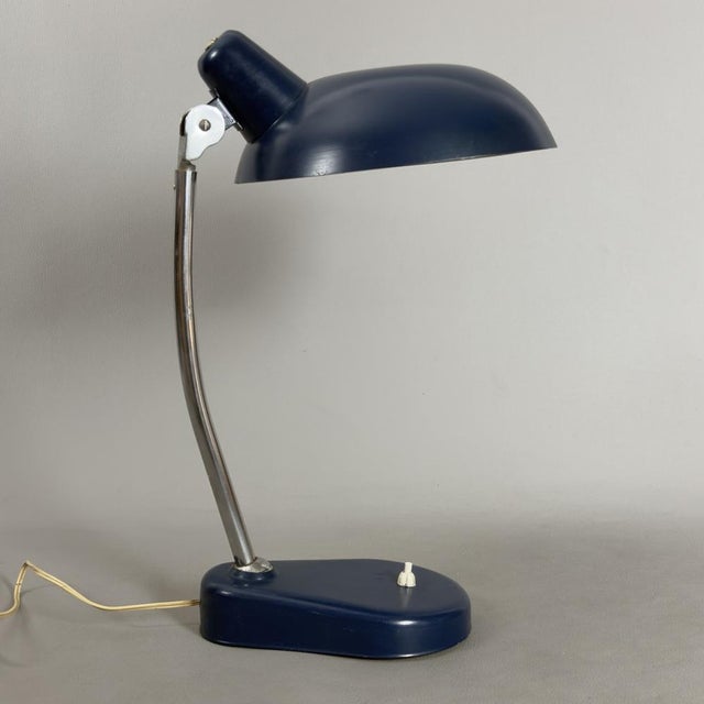 Vintage Adjustable Metal Table Lamp, 1960s For Sale - Image 14 of 14