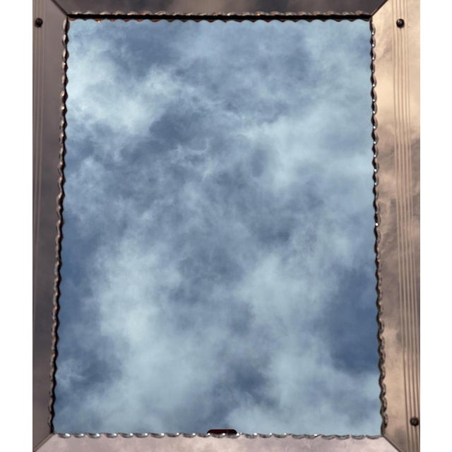 Art Deco Rose Coloured Glass Venetian Mirror, 1930s For Sale - Image 16 of 18