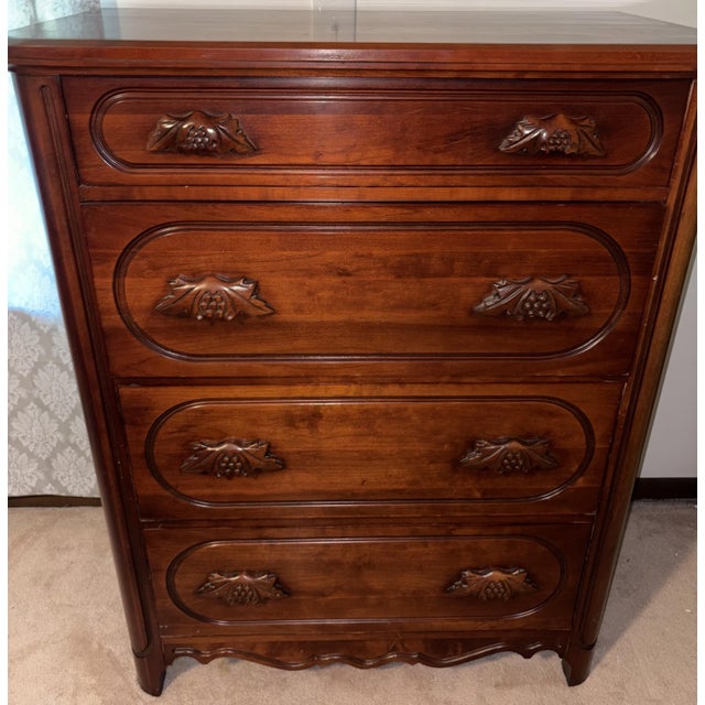 1970s Davis Cabinet Lillian Russell Dresser. Sought after, collector's furniture in like new condition. Top drawer does...
