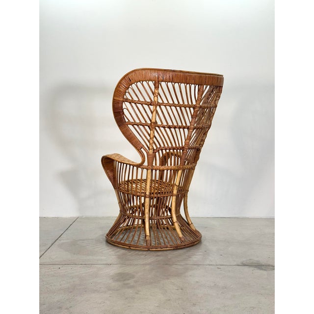 Biancamano Armchair in Wicker by Lino Carminati and Gio Ponti, 1950s For Sale - Image 6 of 18