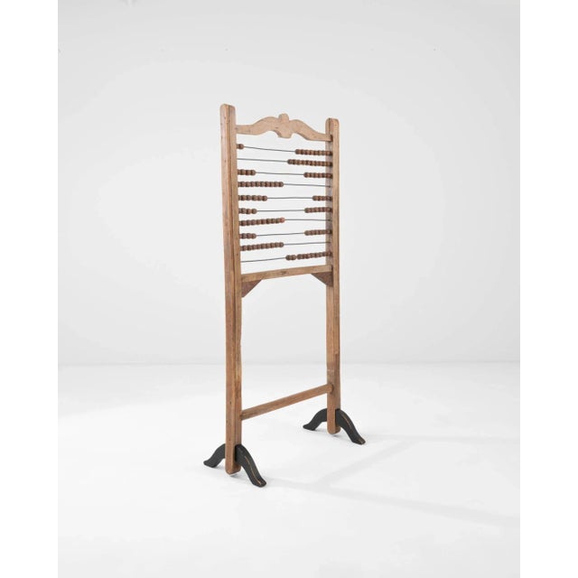 French Provincial 20th Century French Wooden Floor Abacus For Sale - Image 3 of 10