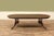 Wood 54 Inch Round Inlaid Walnut Pedestal Dining Table With Leaves Seats 4 to 8 People For Sale - Image 7 of 14