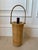 Vintage 1970s Woven Wicker & Rattan Wine Cooler/Carrier With Liner For Sale In Los Angeles - Image 6 of 11