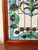 Vintage Stained Glass Wall Hanging 32x20 For Sale - Image 9 of 9
