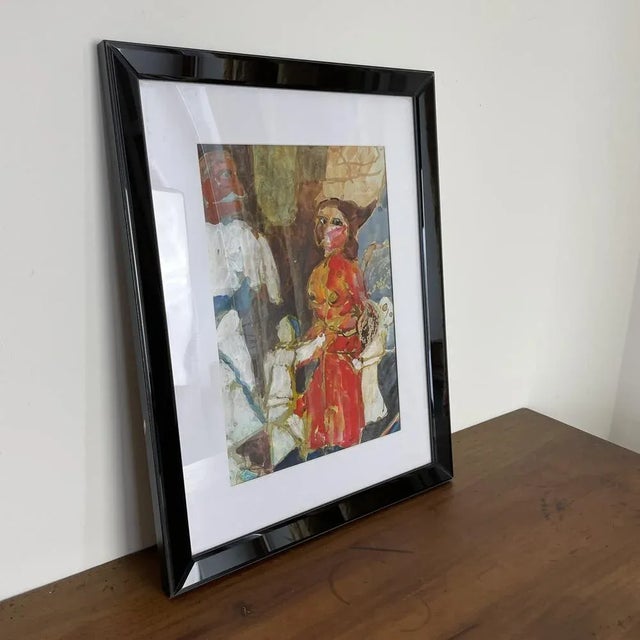 H. Misonne, Abstract Woman, 1890s-1910s, Painting For Sale - Image 3 of 15