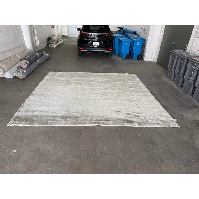 Contemporary 9ft 11in × 10ft 4in Exquisite Rugs Calla Collection Design #2873 Area Rug For Sale - Image 3 of 12