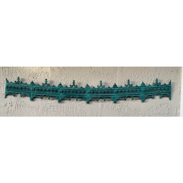 Elevate your interior design with this , one-of-a-kind architectural wall hanging. Masterfully upcycled from the ornate...