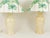 Riviera Palm Tree Table Lamp with Matching Pillow by Tommaso Barbi, 1970s, Set of 2 For Sale - Image 16 of 18
