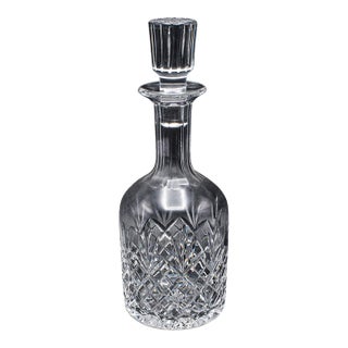 Vintage Sherry Decanter, English, Cut Glass, Spirit Bottle, Liqueur, Port, Gin For Sale