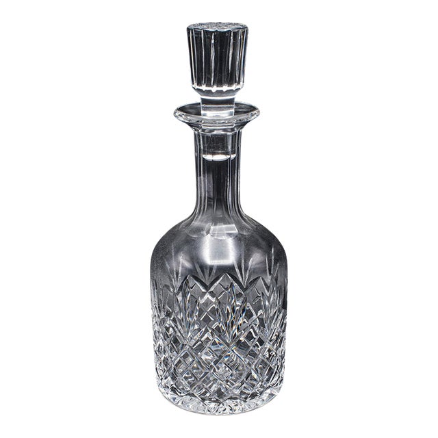 Vintage Sherry Decanter, English, Cut Glass, Spirit Bottle, Liqueur, Port, Gin For Sale