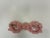Wood Vintage Pink Carved Wooden Bow Wall Hanging For Sale - Image 7 of 10