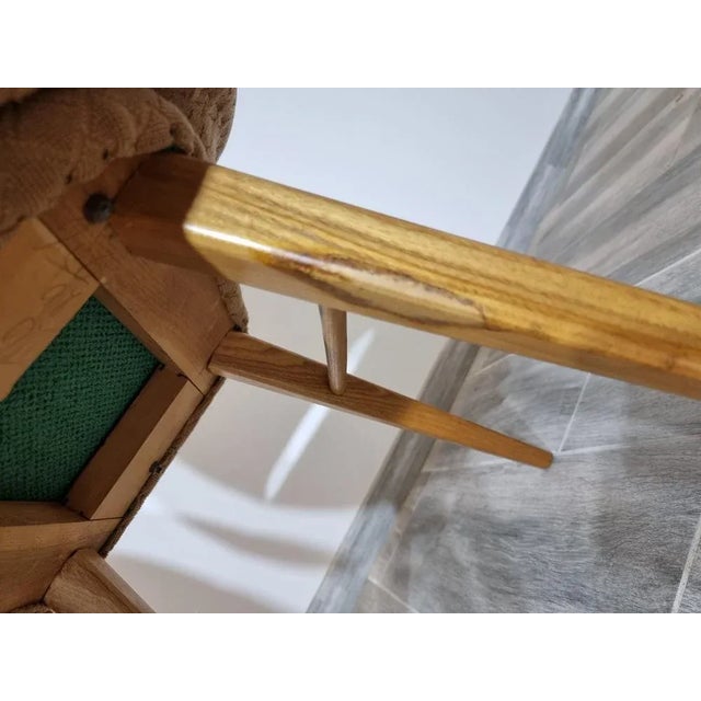 Textile Armchairs by Miroslav Navratil, Set of 4 For Sale - Image 7 of 17