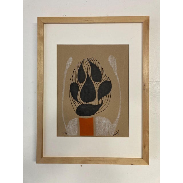 Modern Multi-Media Abstract Art Signed by Artist For Sale - Image 4 of 7