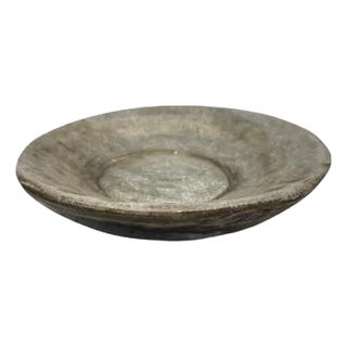 Vintage Stone Plate For Sale
