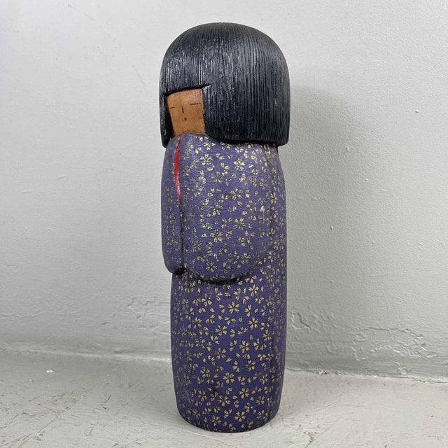 1960s Vintage Sosaku Kokeshi Figure, 1960s For Sale - Image 5 of 9