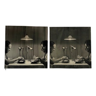 Gerry Hunt, Transitive Relationships, Photographs Mounted on Wood Panels, 1979, Set of 2 For Sale