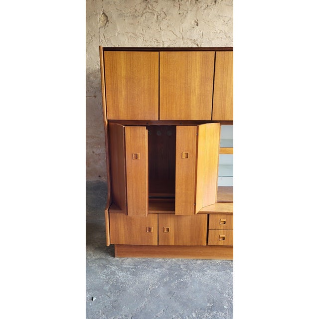 1970s Scandinavian Teak Buffet, 1970s For Sale - Image 5 of 12