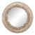 Silvered Resin and Old Glass Convex Mirror in the Manner of Line Vautrin. For Sale