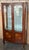 Late 19th Century Louis XVI Style Showcase Vitrine in Walnut with Geometrical Marquetry For Sale - Image 17 of 18