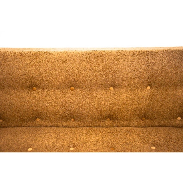 Mid-Century Modern Yellow Bouclé Sofa, Denmark, 1960s For Sale - Image 4 of 11