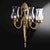 Vintage French Louis XVI Style Gilt Bronze Wall Sconce, 1950s For Sale - Image 11 of 11