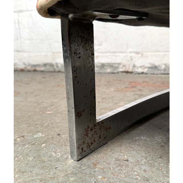 Mid 20th Century Pair of Chrome Strap Barrel Lounge Chairs Attributed to Finn Andersen for Selig For Sale - Image 15 of 16