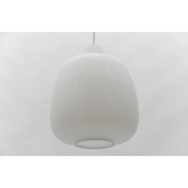 Bergamo Opaline Glass Lamp by Aloys F. Gangkofner for Peill & Putzler, 1960s For Sale - Image 7 of 11