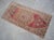 Vintage Turkish Small Rug Pink Beige Hand Knotted Turkish Accent Rug Door Mat 1'6"x3'1" For Sale - Image 10 of 13
