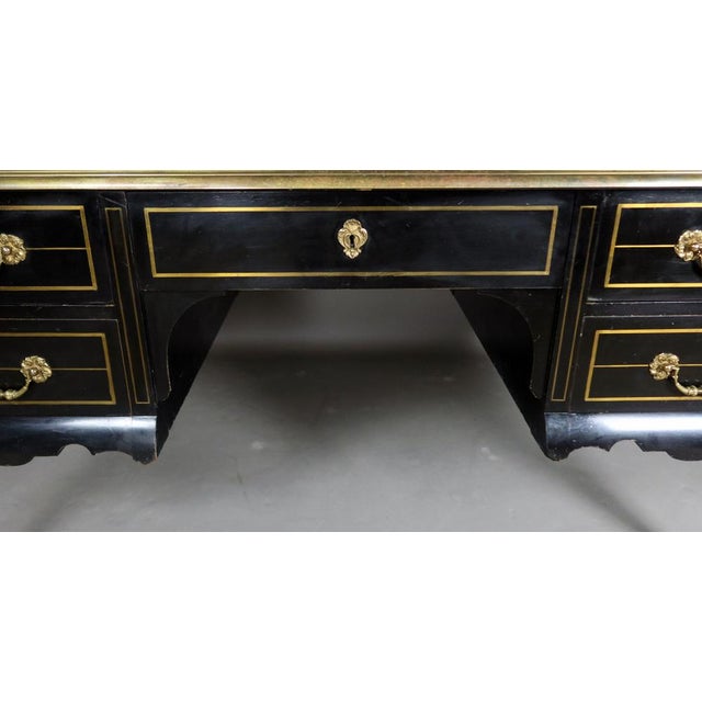 Louis XIV Office Desk, 1950s For Sale - Image 6 of 14