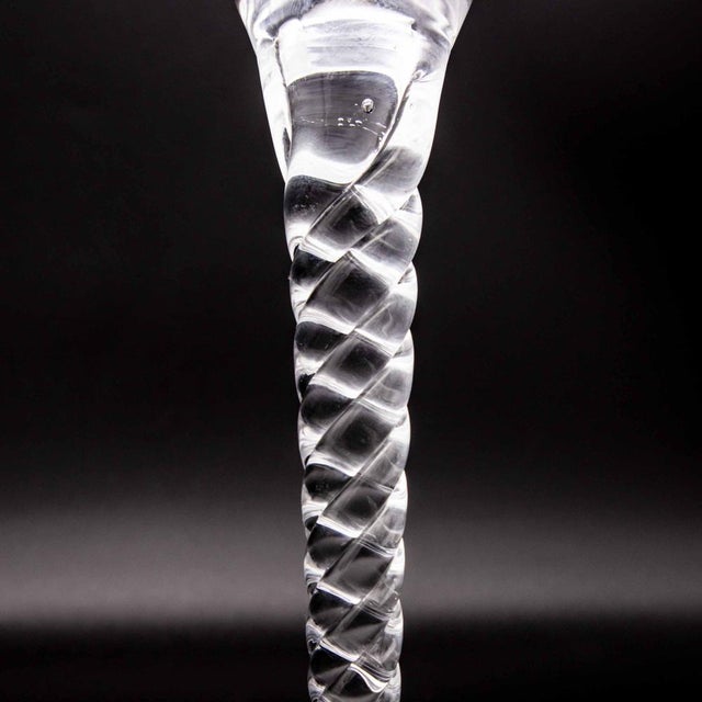 Mid-Century High-Stemmed Wine Glasses Gallo attributed to Villeroy & Boch, 1970s, Set of 2 For Sale - Image 4 of 5